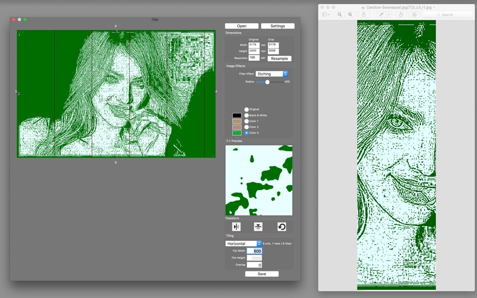 #2. Picture Tiler (macOS) 由: Boudewijn Krijger