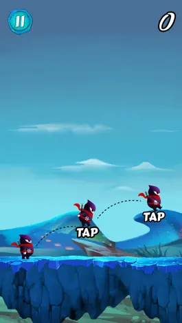 Game screenshot Fat Ninja 2016-Double Tap To Run and Jump hack