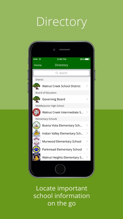 Walnut Creek School District screenshot 2