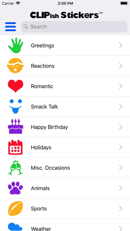 CLIPish Stickers screenshot 6 of 10