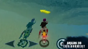 Water Surfing Bike Rider screenshot #3 for iPhone