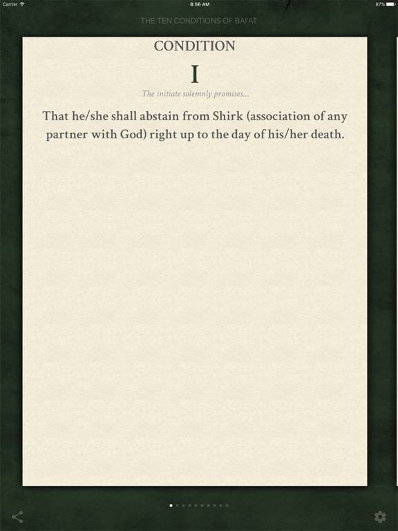 Screenshot #4 pour The Ten Conditions of Bai'at