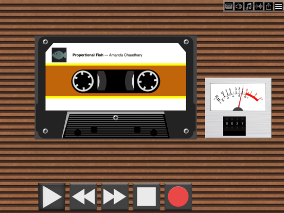 CatSynth Cassette iPad screenshot 3 - Music app