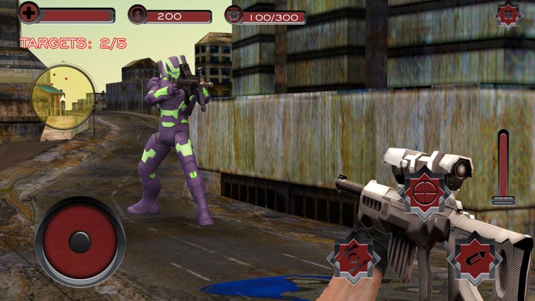 Monster Superhero Sniper Shooter screenshot-3