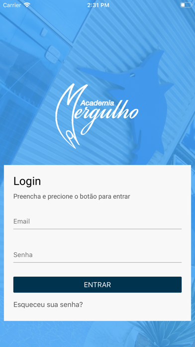 Mergulho Trainer Aluno Screenshot