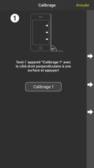 Capture d'écran de Nivelle - Niveau à Bulle sur iPhone 4