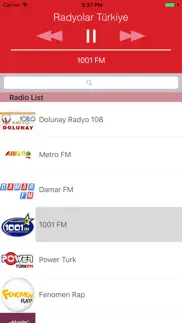 türk radyolar (tr): haber, müzik, futbol iphone screenshot 1
