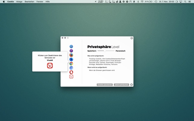Cookie 5 im Mac App Store