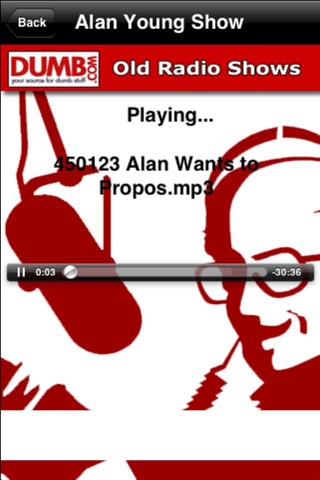 Dumb.com - Old Radio Shows screenshot 3