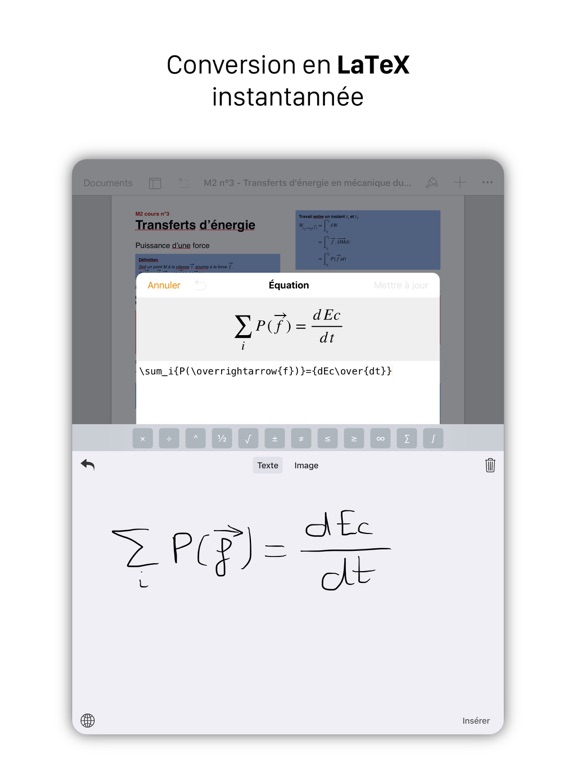 Screenshot #4 pour MathKey - Convertisseur LaTeX