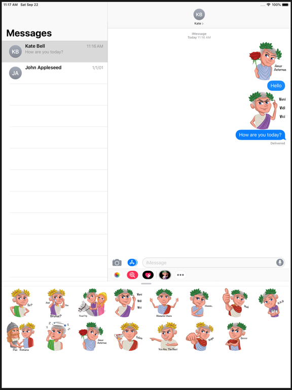 Screenshot #6 pour Caesar Stickers