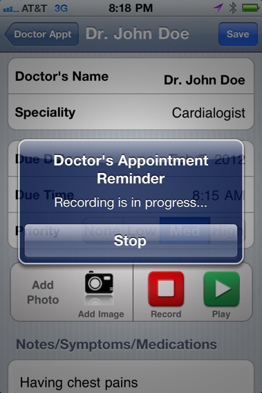Doctors Appointment Reminderのおすすめ画像3