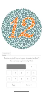 Color Blindness Exam screenshot #1 for iPhone