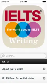 ielts writing essays & calc iphone screenshot 1
