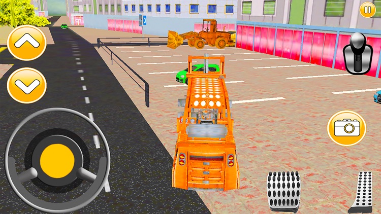 City Car Lifter Parking Game screenshot-3
