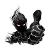 Shadow Man Animated Stickers