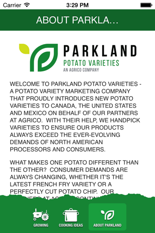 Parkland Seed Potatoes screenshot 3