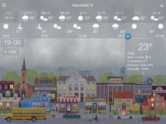 Screenshot #6 pour YoWindow, une météo précise