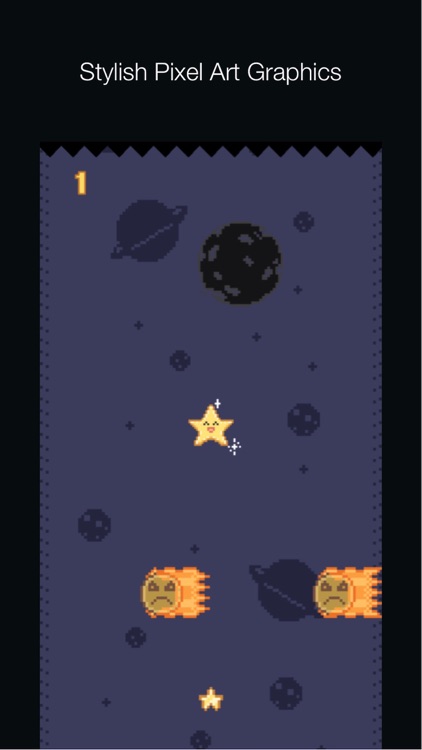 Falling Pixel Star PRO