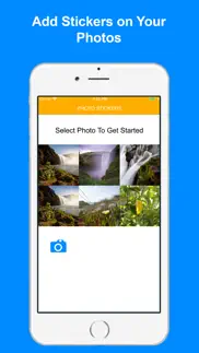 photo stickers - add stickers iphone screenshot 1