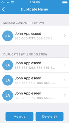 Contact Manager & Backup screenshot 2