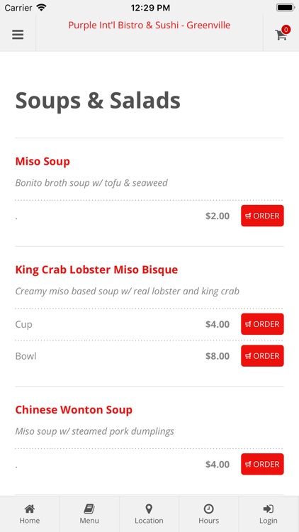 Purple Int'l Bistro & Sushi