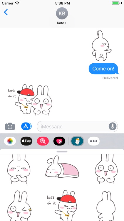 Stubborn Bunny Animated