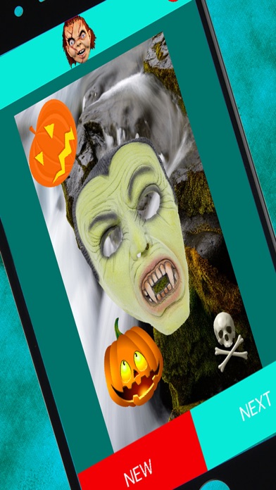 Halloween Photo Sticker Editor screenshot 2