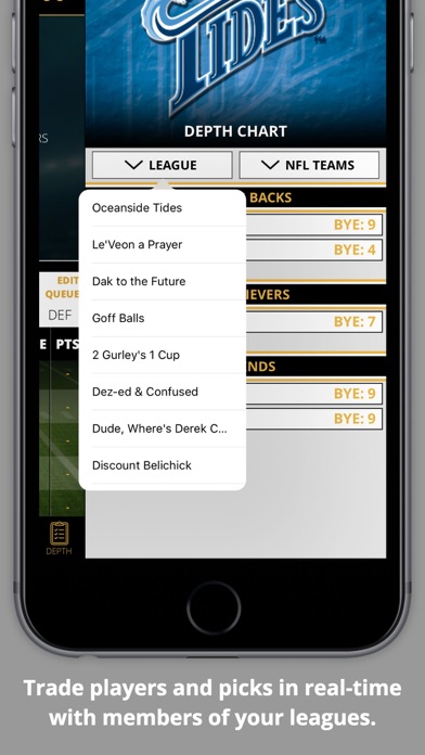 How to cancel & delete theDraftNight Fantasy Football Draft Board from iphone & ipad 4