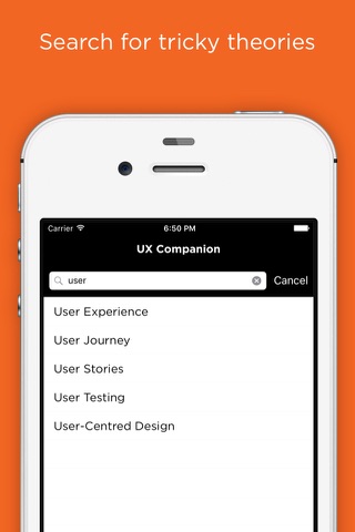 UX Companion screenshot 3