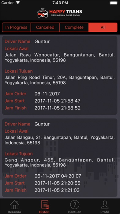 SayaHappy Trans Penumpang screenshot 4