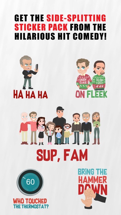Screenshot #2 pour Daddy's Home 2 Sticker Pack