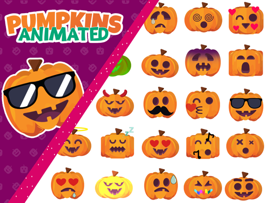 Screenshot #4 pour Animated Pumpkin Emotes
