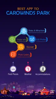 best app to carowinds park iphone screenshot 2