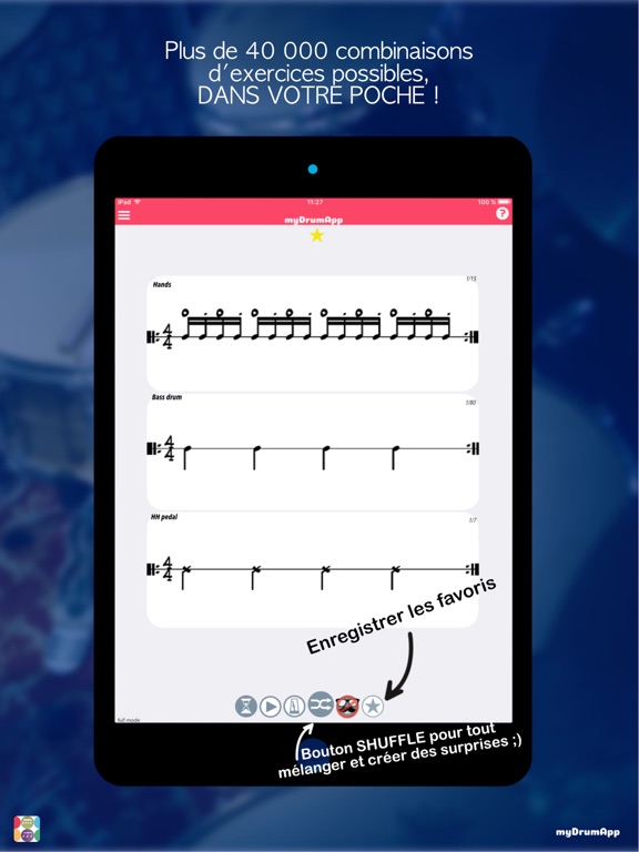 Screenshot #5 pour myDrumApp - pour batteurs