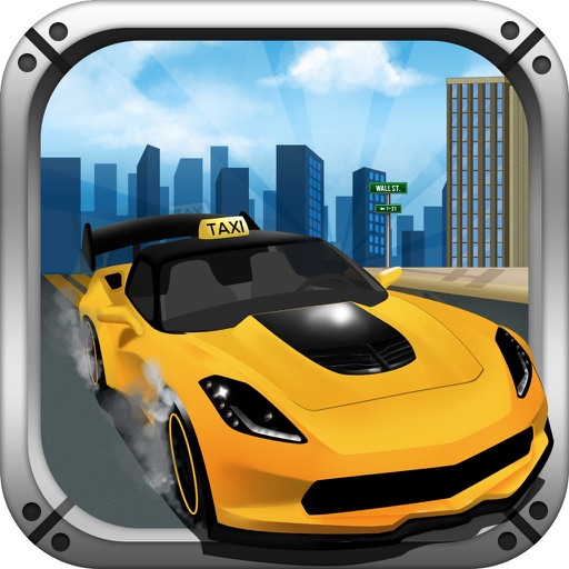 Taxi Cab Crazy Race 3D - City Racer Driver Rush iOS App