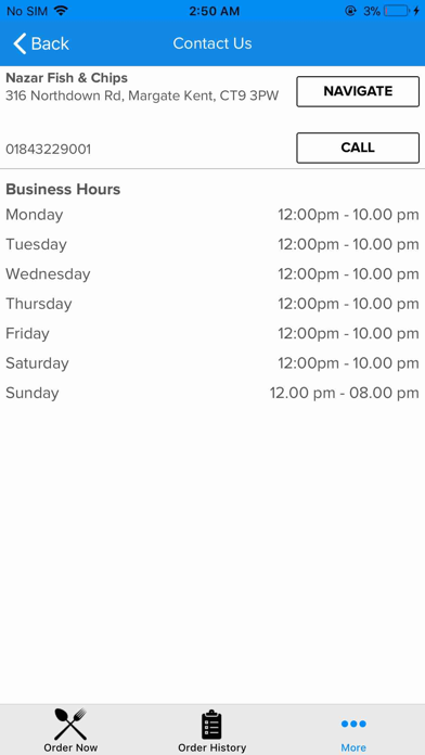 How to cancel & delete Nazar Fish and Chips from iphone & ipad 3