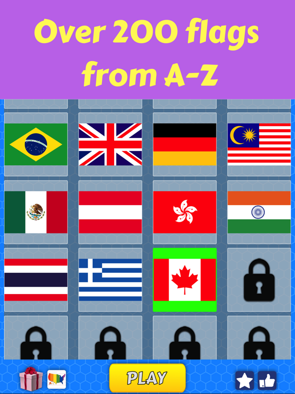 Flag Mania : Word Guess&Trivia iPad screenshot 2 - Games app
