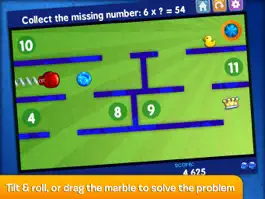 Game screenshot Marble Math Multiplication apk