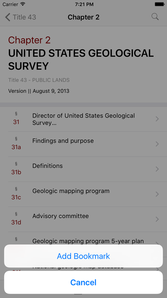 #3. 43 USC - Public Lands (LawStack Series) (iOS) 由: Tekk Innovations LLC