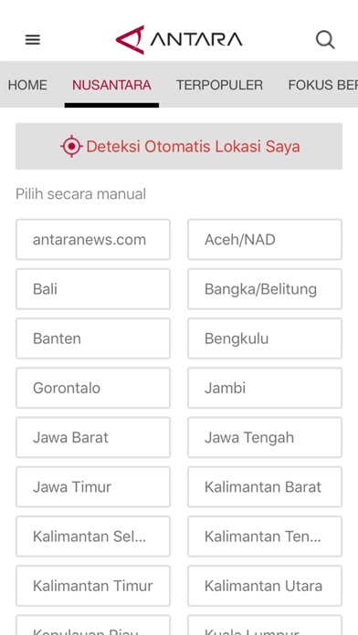Antaranews Screenshot