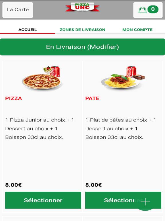 Screenshot #6 pour Pizza Uno Fresnes