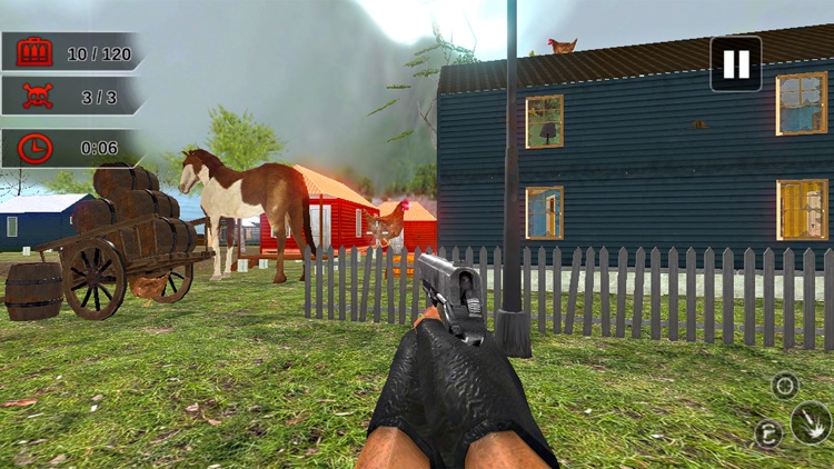 Chicken Hunt Sniper shooting