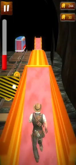 Game screenshot Rail Mine Rush Endless Run apk