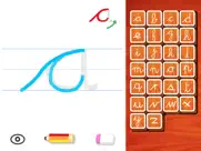 les minuscules cursives iPad Captures Décran 2