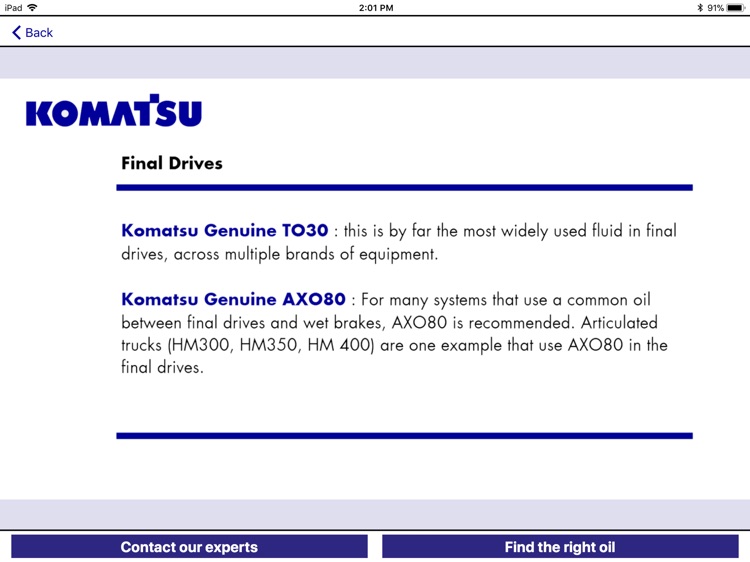 Komatsu Lube - Construction screenshot-3