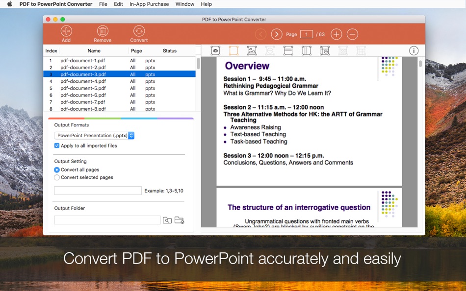 PDF to PowerPoint Converter - 6.1 - (macOS)
