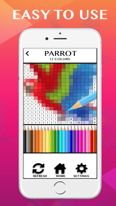 Color by Number Pixel Edition screenshot 2