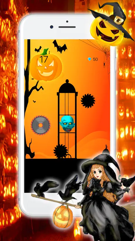 Zombie Fall Game For Halloween
