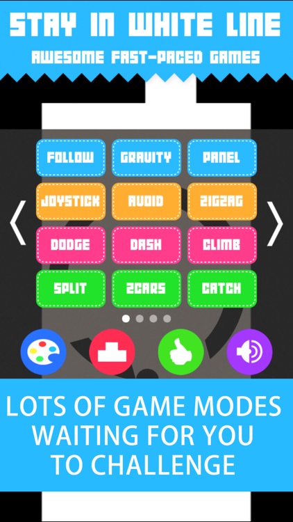 Stay In The White Line : Addicting Games screenshot-3